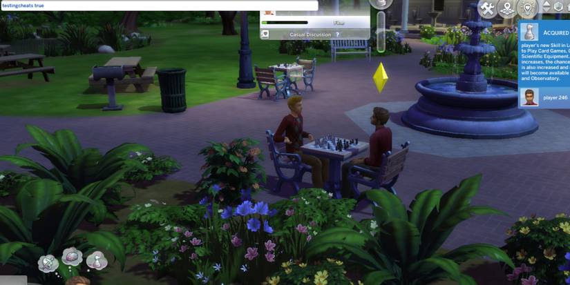 turn on cheats sims 4 mac