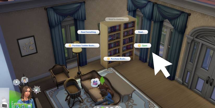 bookshelf in sims 4
