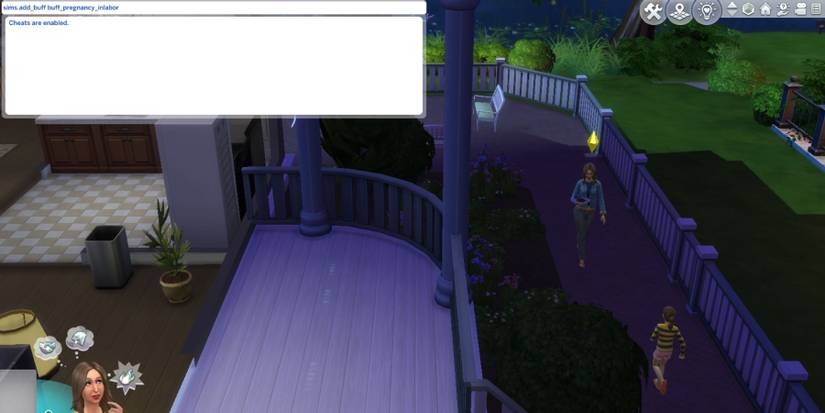 speed up pregnancy cheat sims 4
