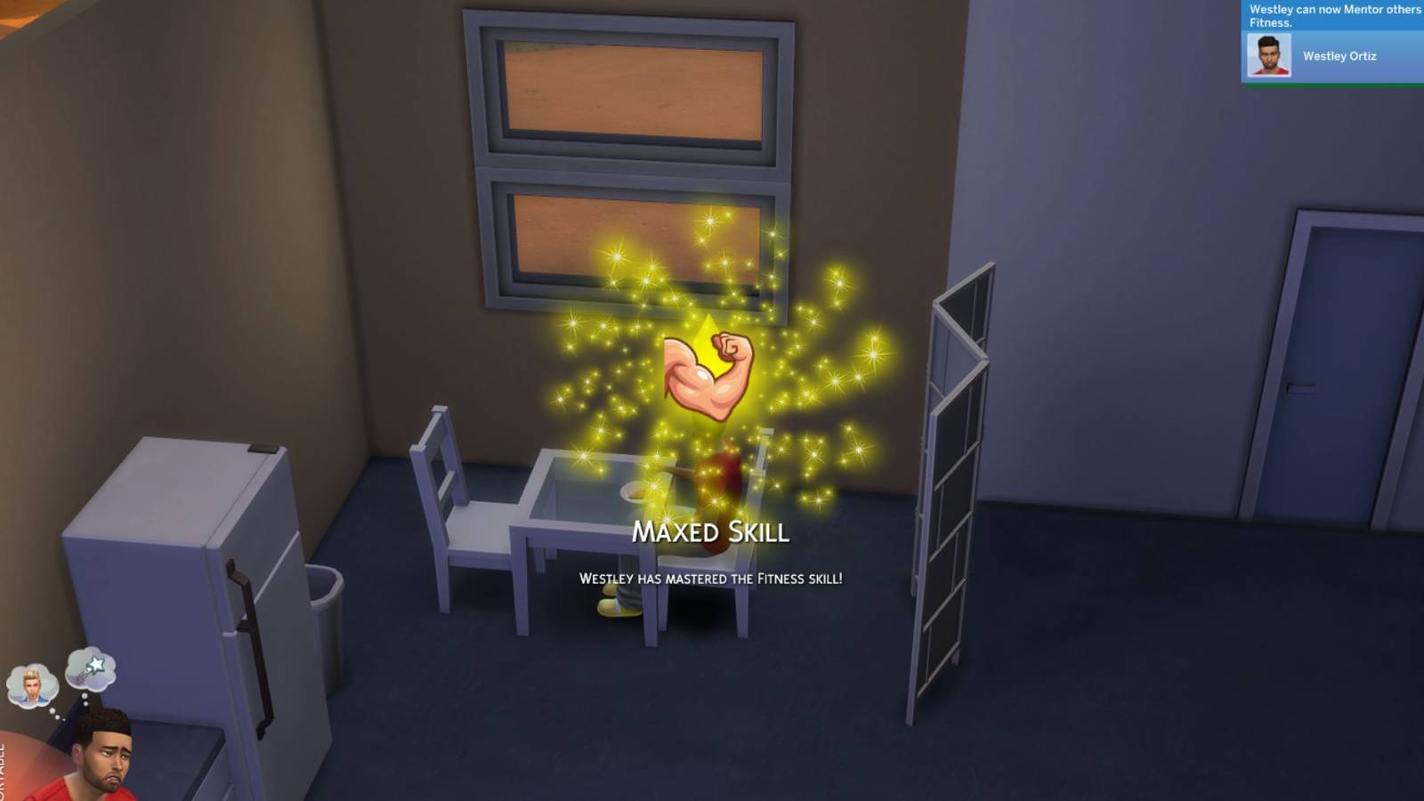 maxed fitness skill sims 4