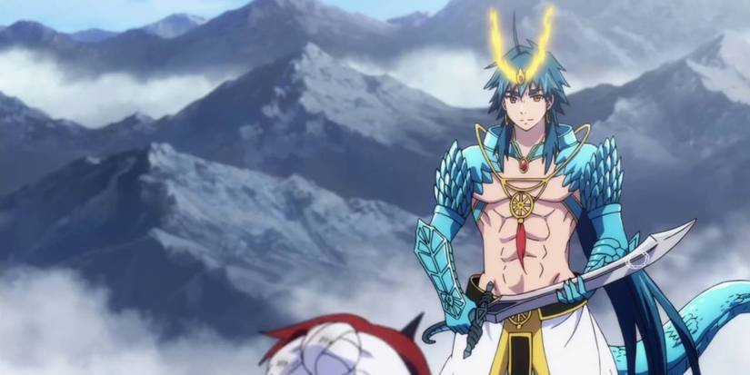 Sinbad Magi Best Lightning Users Anime