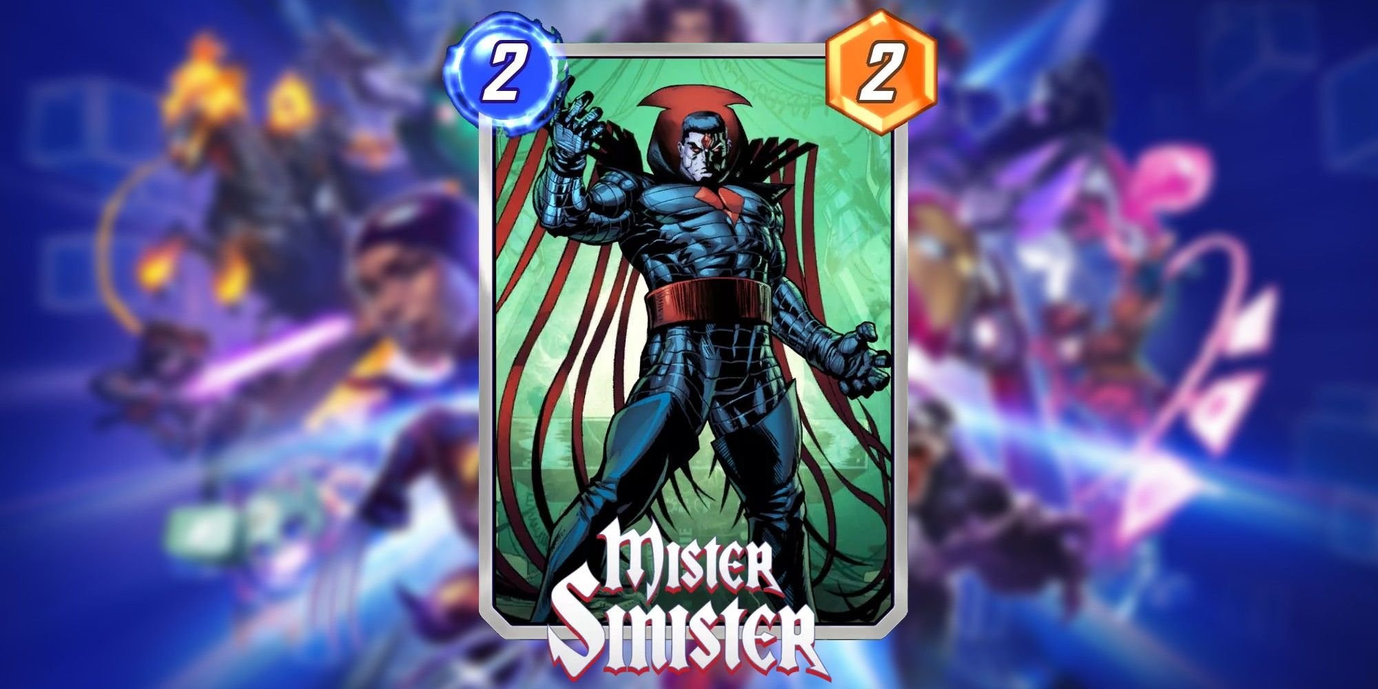 mister sinister's card