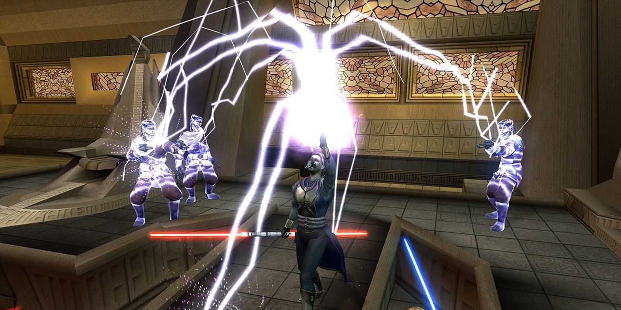 Sith lightning in Star Wars: Knights of the Old Republic 2 - The Sith Lords
