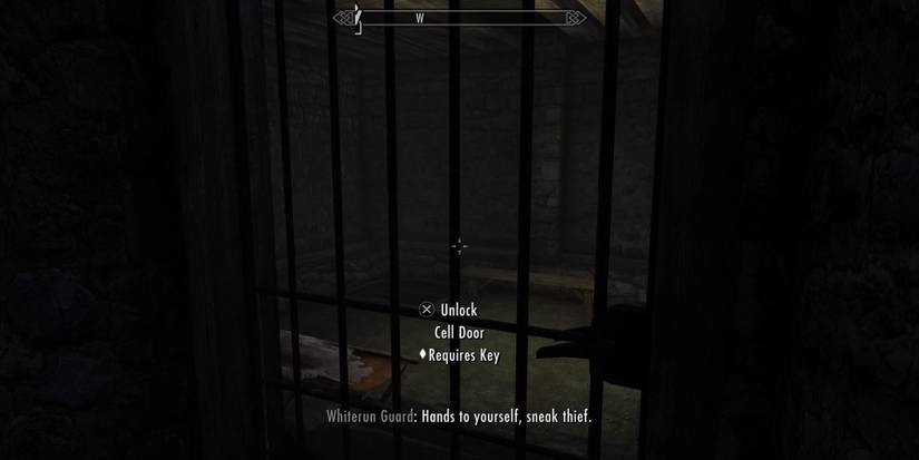 skryim jail cell door