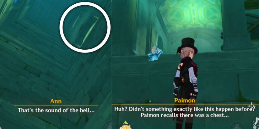 sound of bell keep moving ahead Genshin Impact Ann story