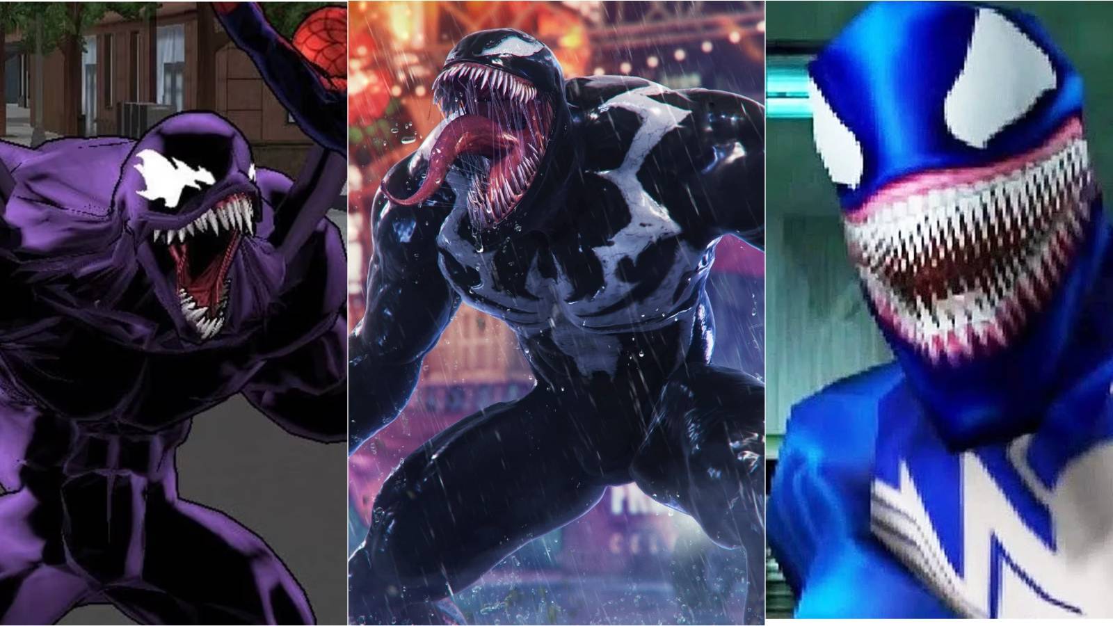 Spider-Man 2 Venom x Ultimate x PS1