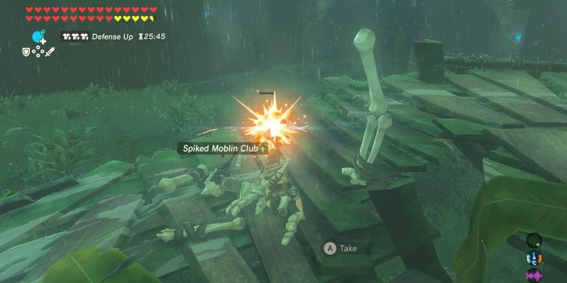 Spiked Moblin Club in Breath of the Wild