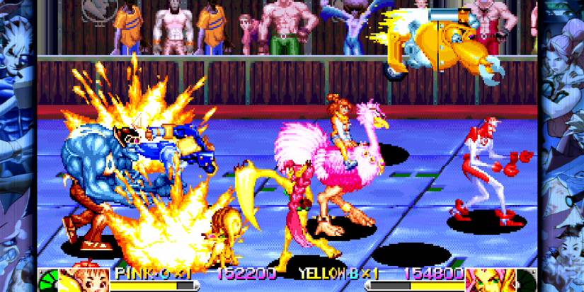 an image of battle circuit from capcom beat em up bundle