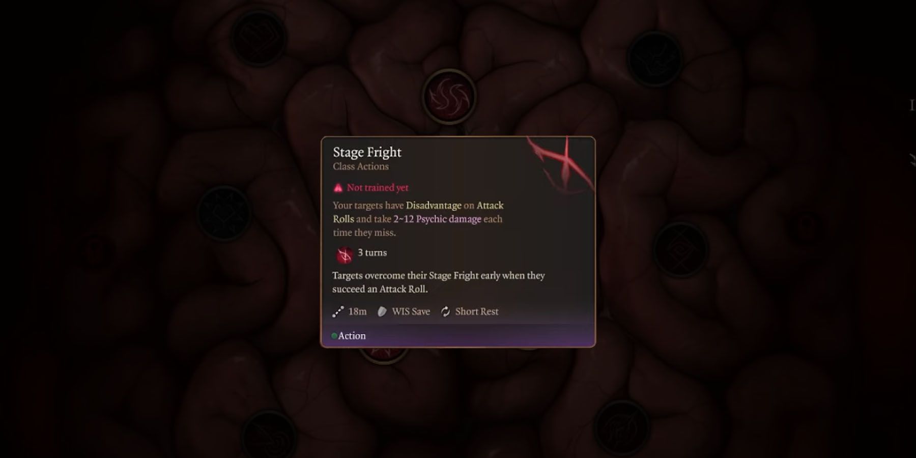 Stage Fright in Baldur's Gate 3