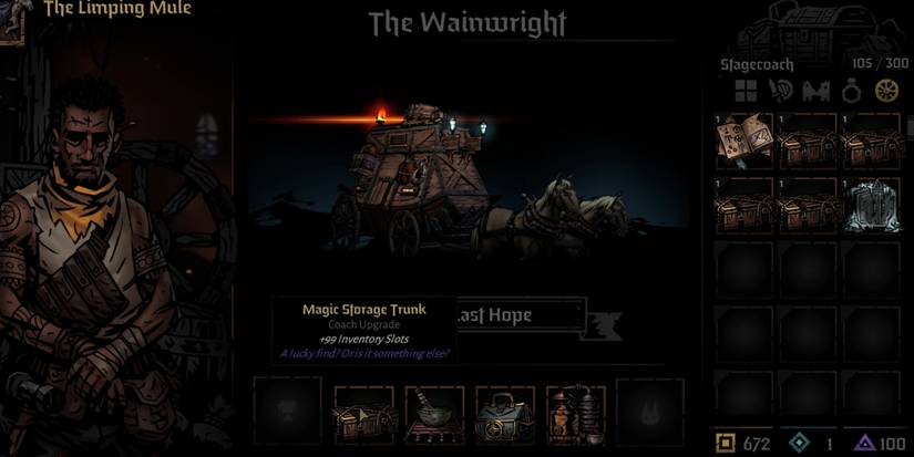 Stagecoach - Increased Inventory Space