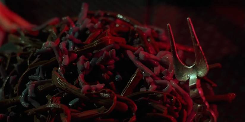 Gakh, or bloodworms, served as a meal in Star Trek.