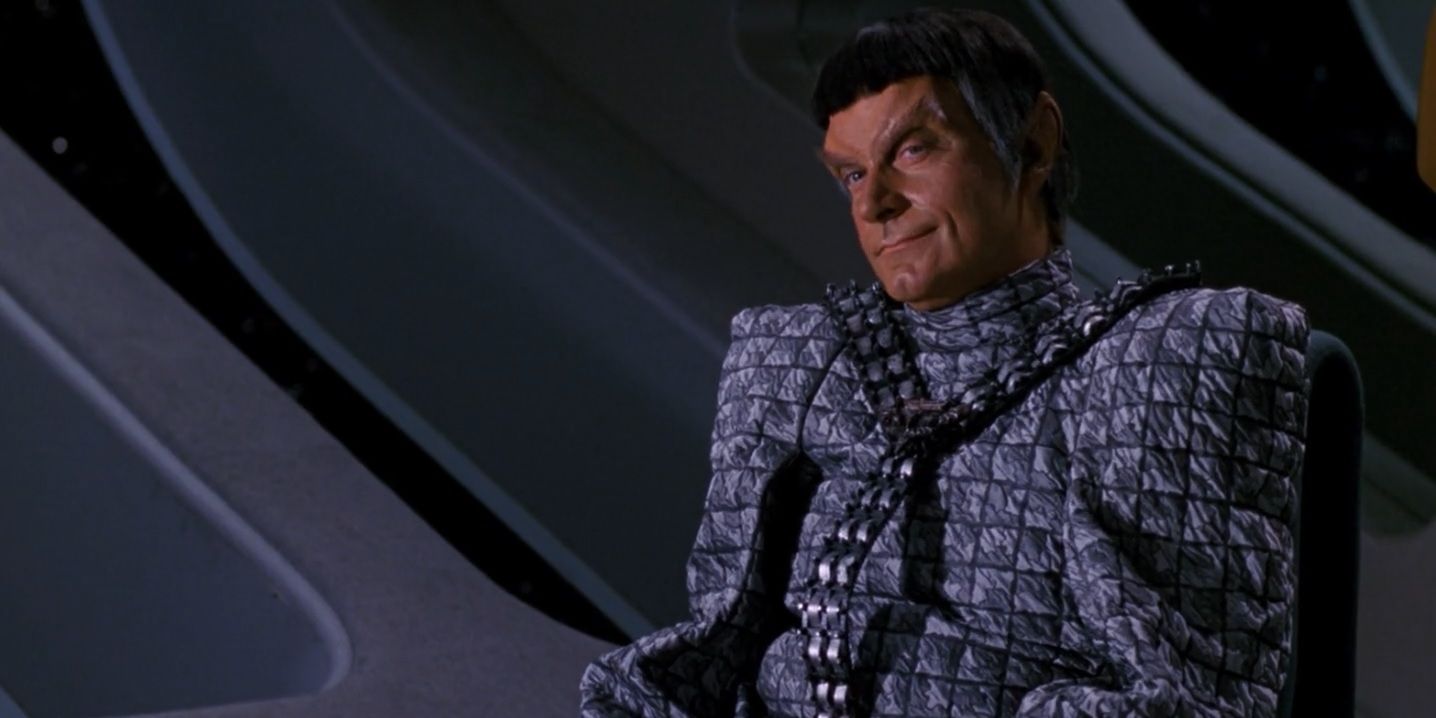 A male Romulan in the Star Trek TNG episode "The Defector".
