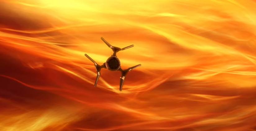 The TIE defender in Star Wars: Rebels.