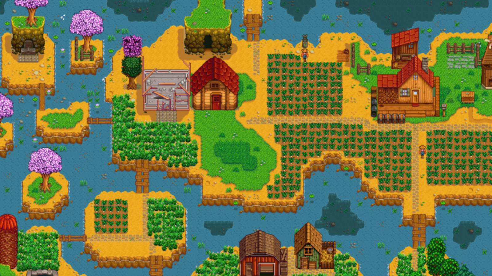 stardew valley riverland farm layout