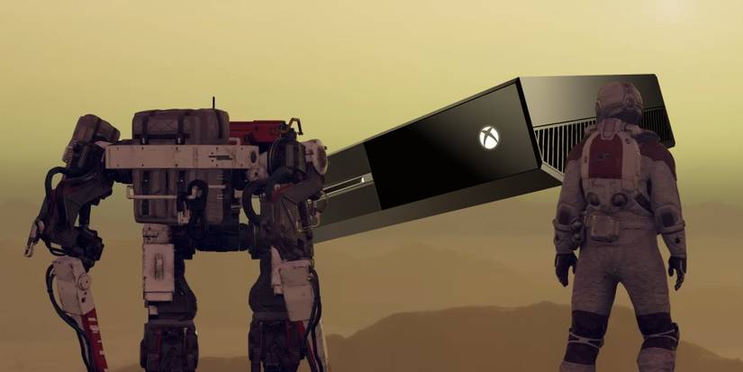 starfield characters with an xbox one console