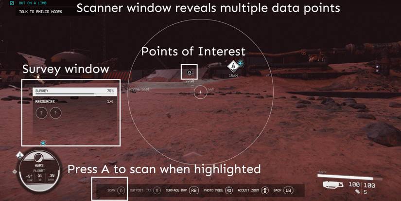 Starfield-Scanner-Window