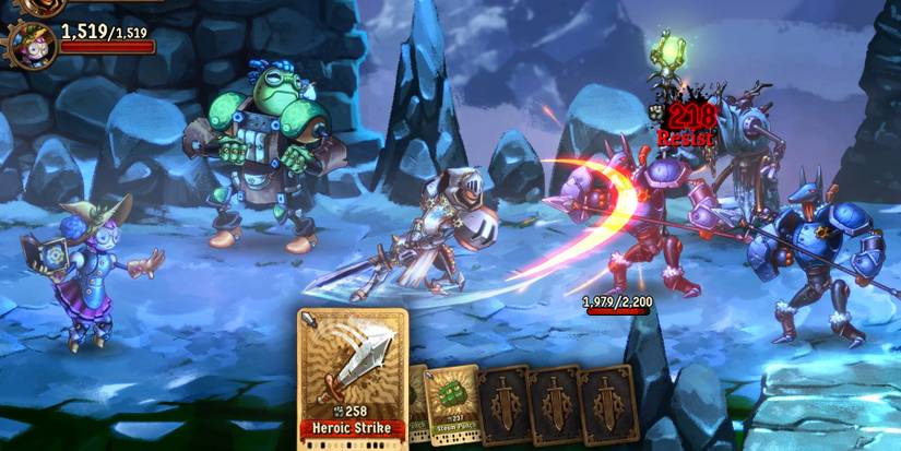 SteamWorld Quest: Hand of Gilgamech gameplay