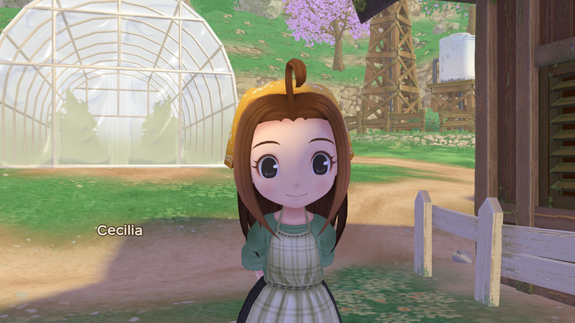 story of seasons a wonderful life cecelia