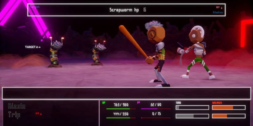 Example of turn-based combat from Tales of Darktown.