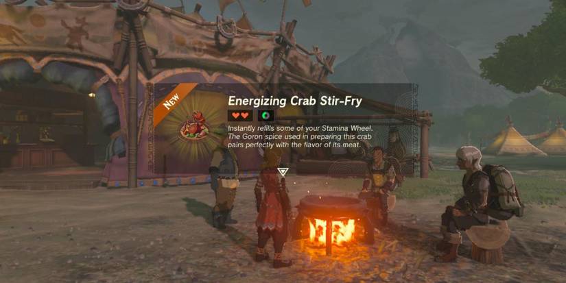 Tears of the Kingdom Crab Stir-Fry