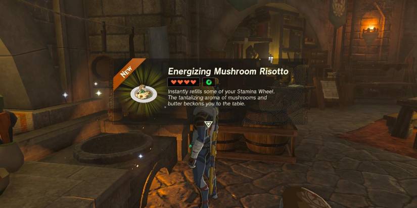 Tears of the Kingdom Mushroom Risotto