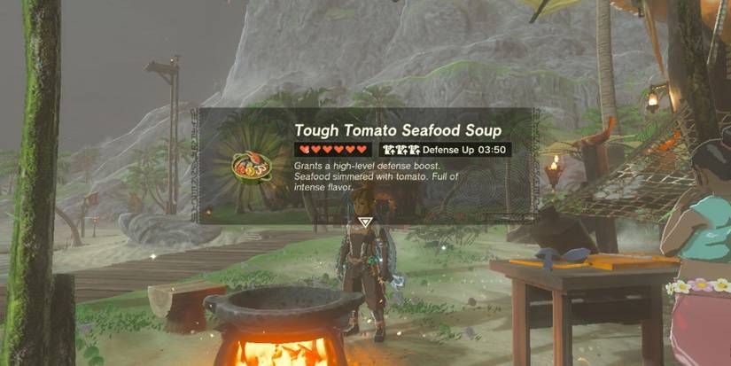 Tears of the Kingdom Tough Tomato Seafood Soup