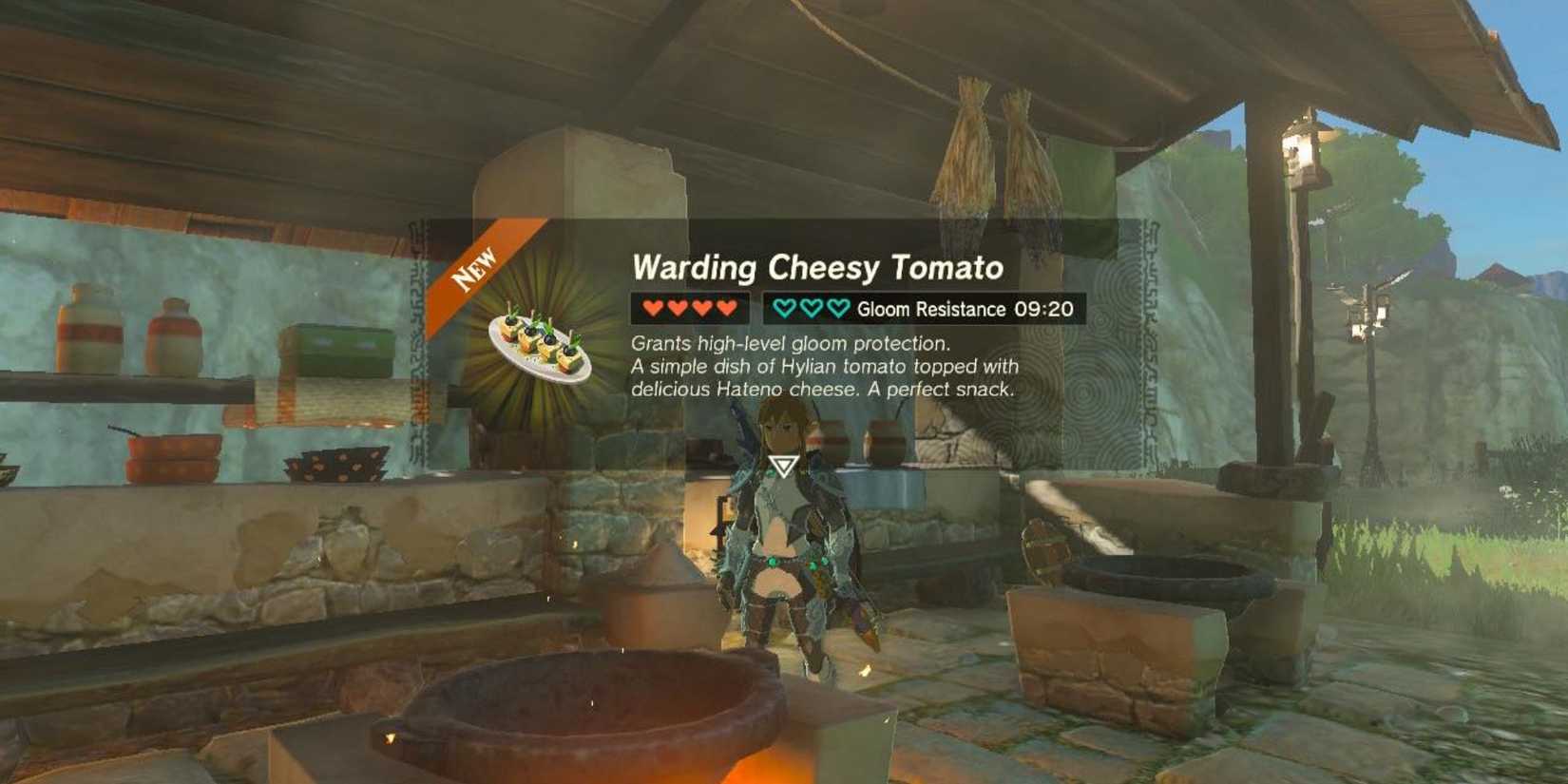 Tears of the Kingdom Warding Cheesy Tomato