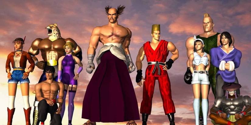 tekken 2 ps1 character lineup