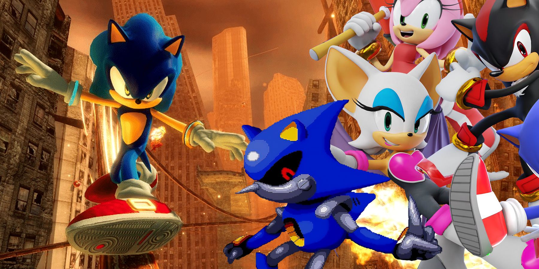 Sonic Adventure PS3 Metal Sonic Gameplay 