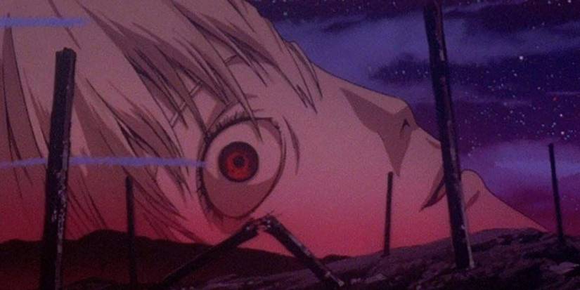 The ending in Neon Genesis Evangelion