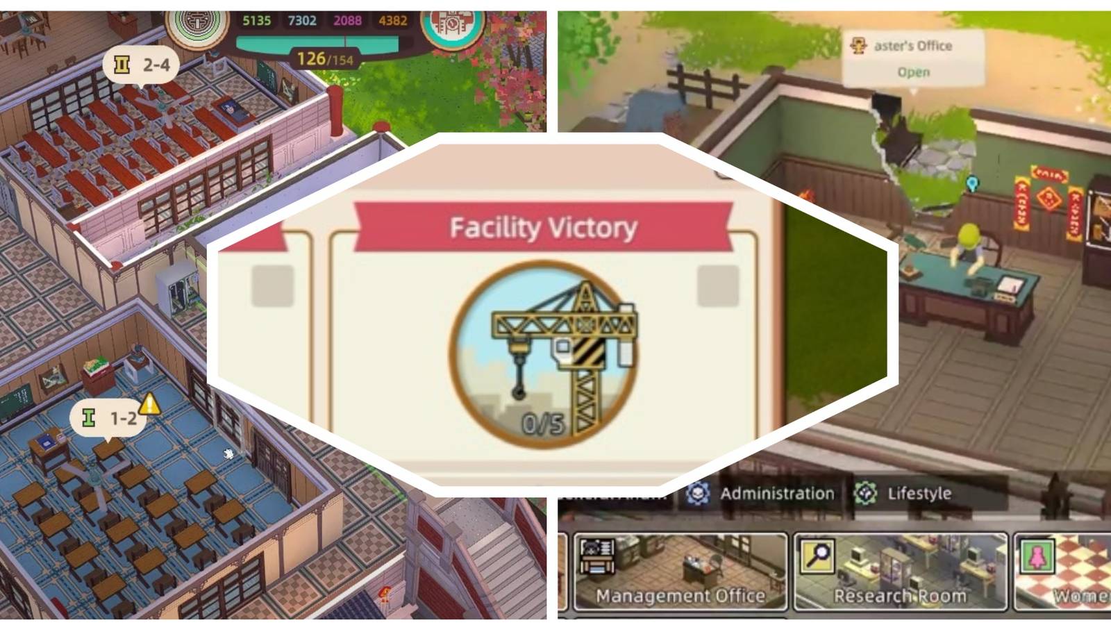 The Facility Victory Goal and Construction in Let's School