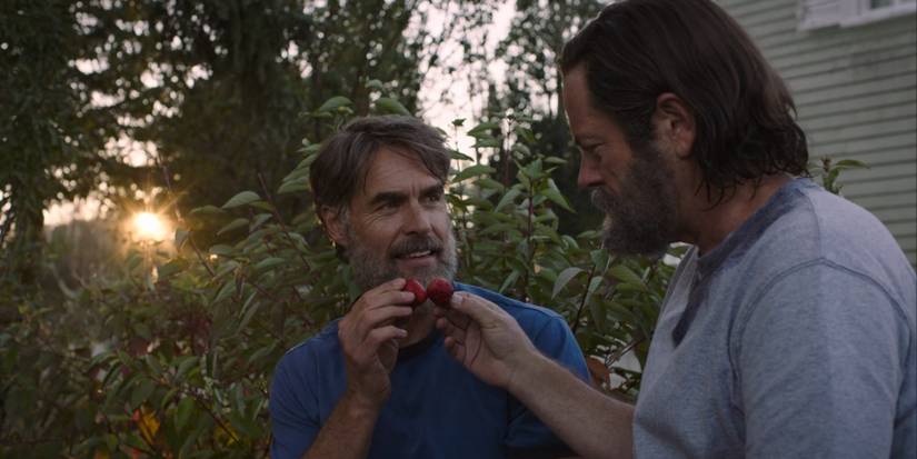 Bill and Frank in The Last Of Us Long Long Time episode