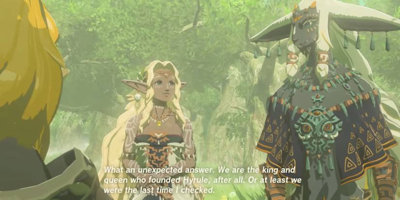 How Zelda: Tears of the Kingdom's Rauru Connects to Ocarina of Time