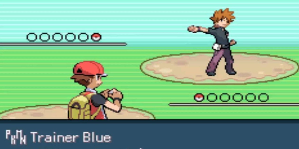 The rival in Pokemon Fire Red