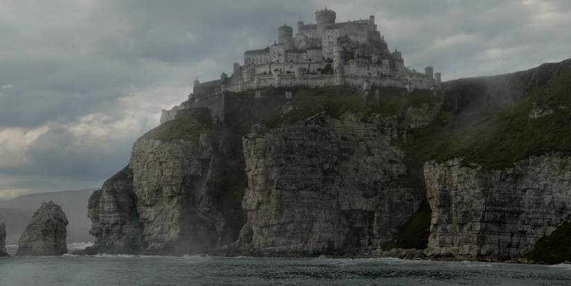 Casterly Rock in Game of Thrones.
