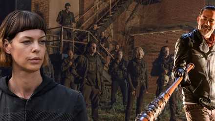 A collage of the best villains from The Walking Dead