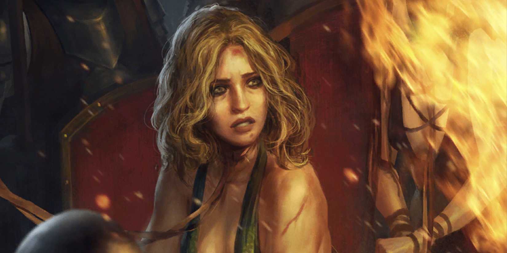 The Witcher 3  - Margarita Laux Antille Gwent Card Art