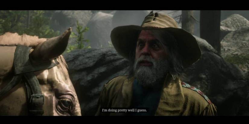 The Veteran talking to Arthur Morgan