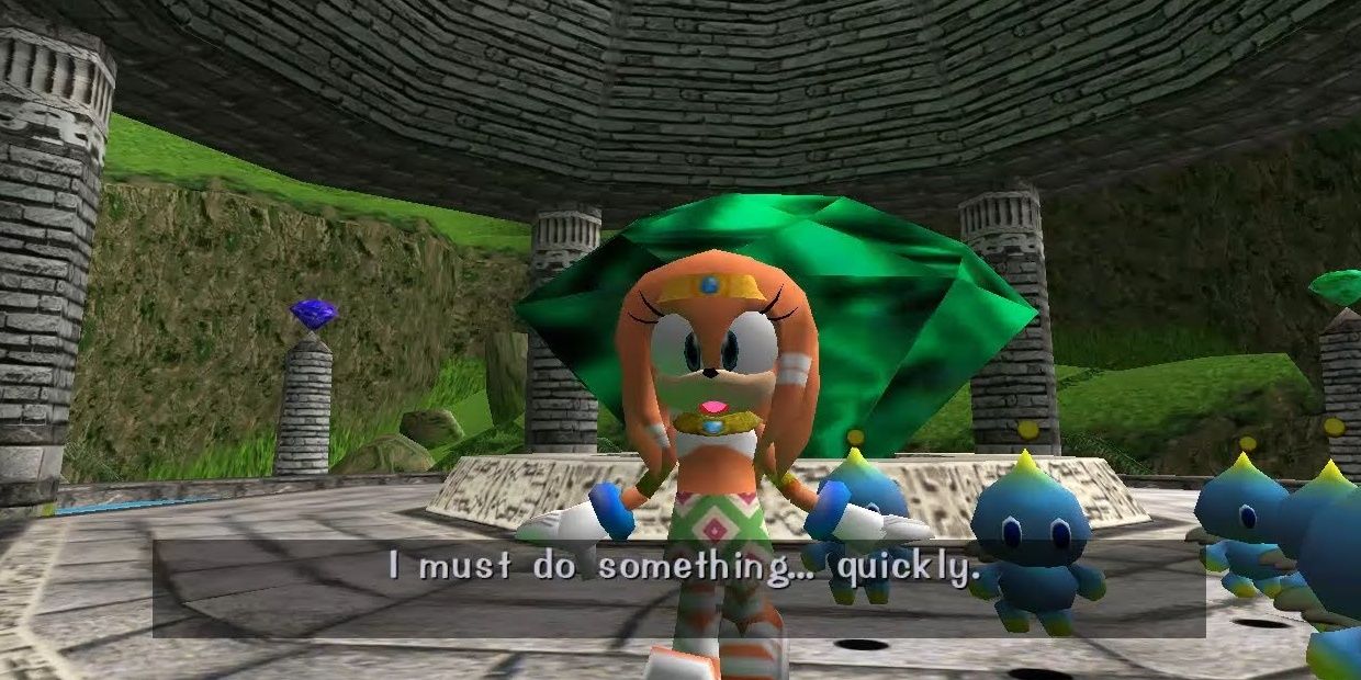 Tikal seeking to protect the Chao from her father and his warriors