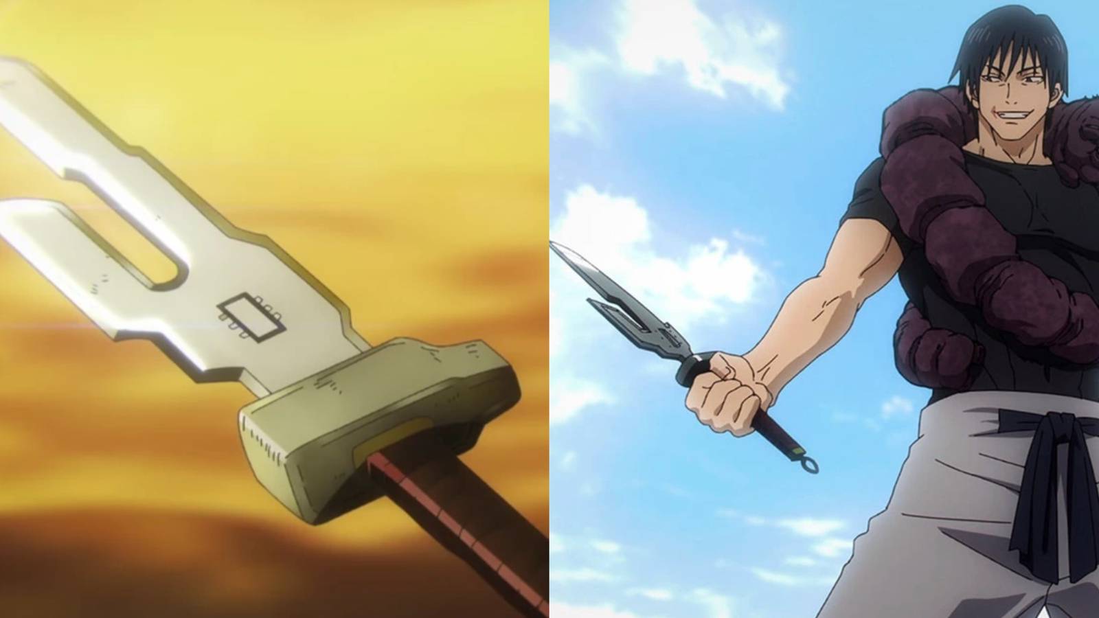 Toji Inverted Spear Of Heaven Jujutsu Kaisen - Featured