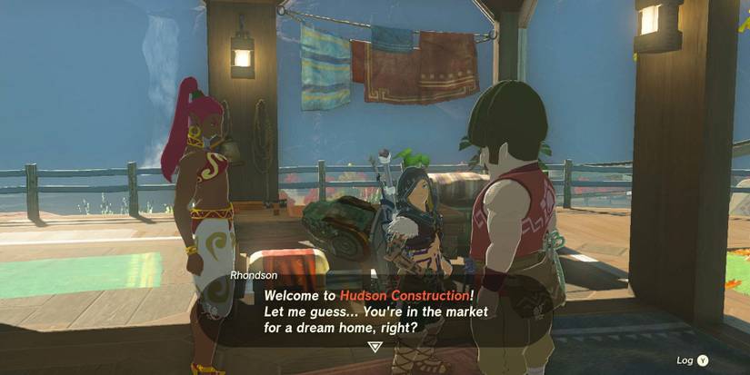 Hudson Construction in Zelda: Tears of the Kingdom.