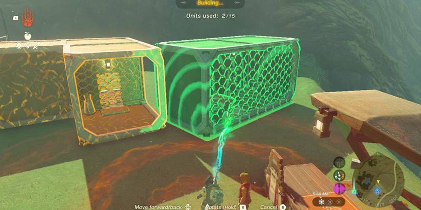 Home building in Zelda: Tears of the Kingdom.