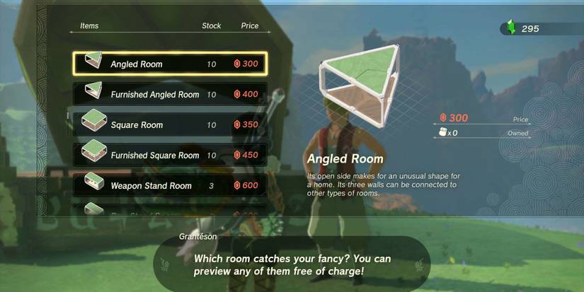 Home building in Zelda: Tears of the Kingdom.