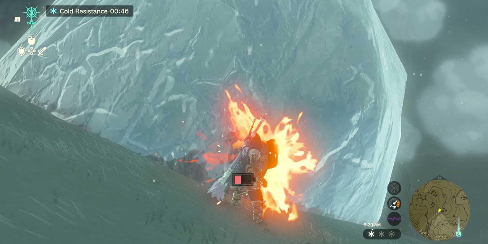 Vah Medoh Divine Helm cave location in Zelda: Tears of the Kingdom.