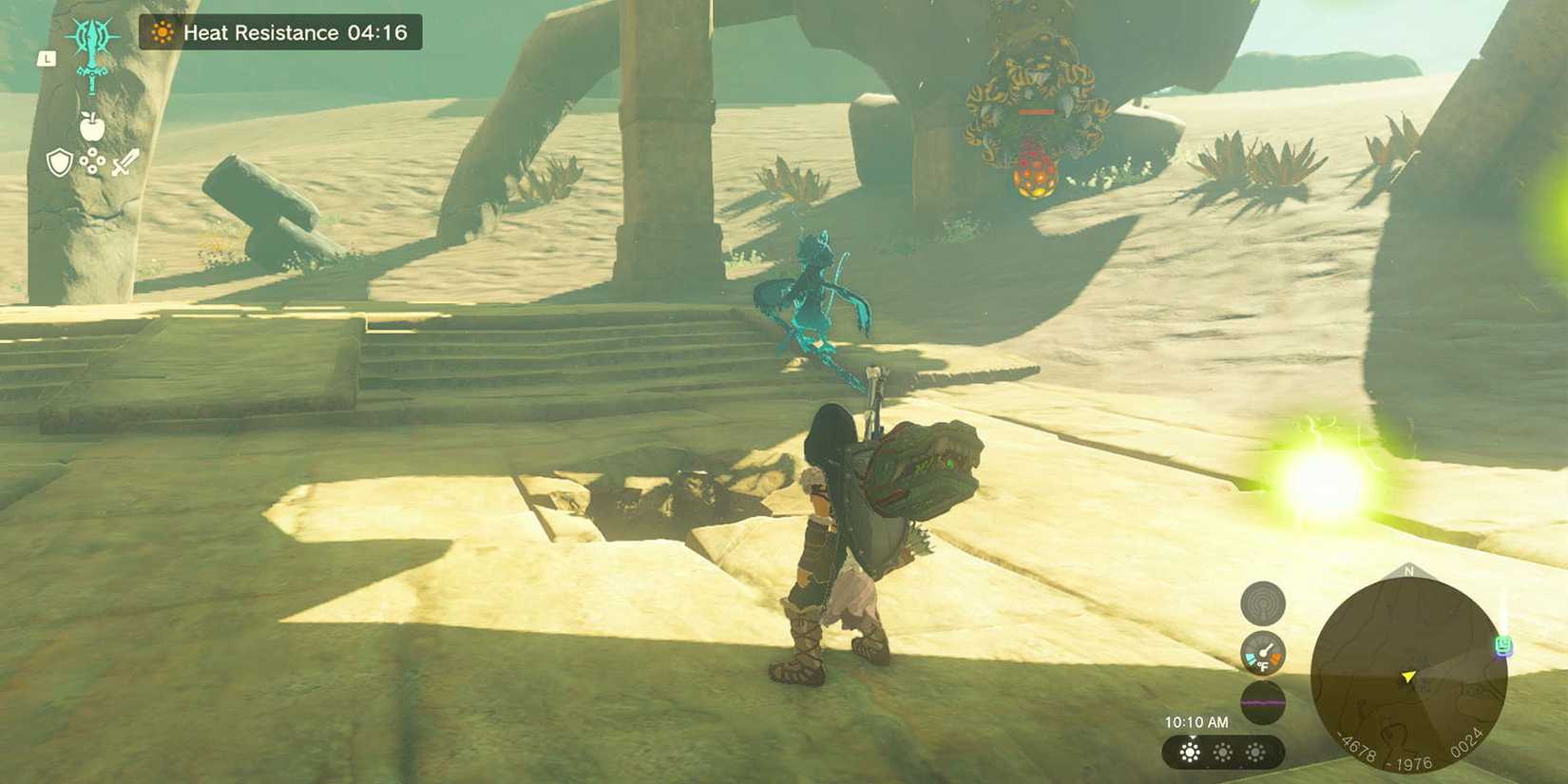 Vah Naboris Divine Helm cave location in Zelda: Tears of the Kingdom.