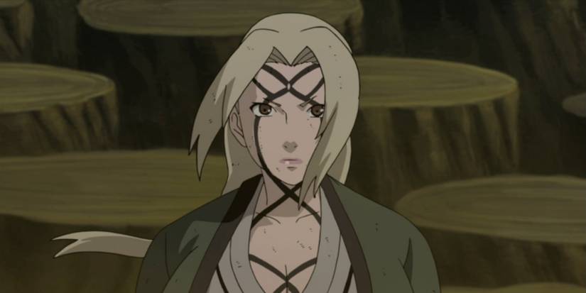 Tsunade using Creation Rebirth