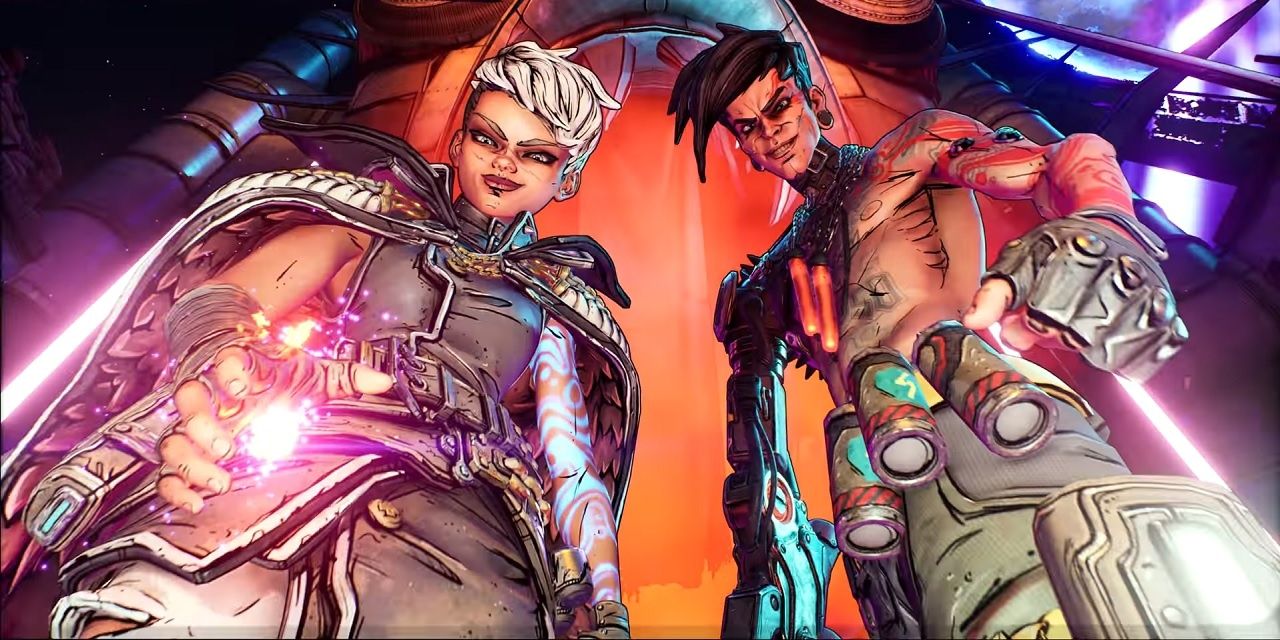 Tyreen and Troy Calypso in Borderlands 3