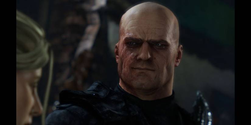 Antagonist Zoran Lazarevic stares down Elena Fischer