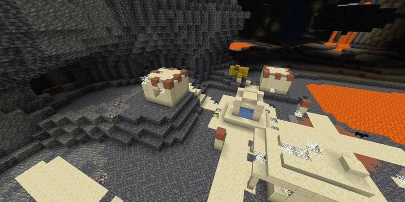 Abandoned Village Cobwebs lava cat