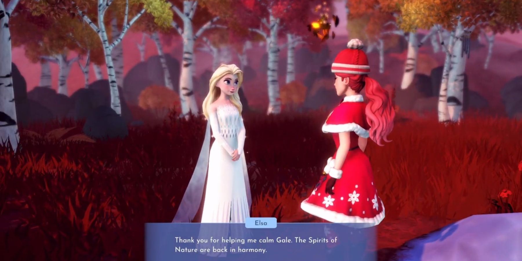 talking to elsa dreamlight valley